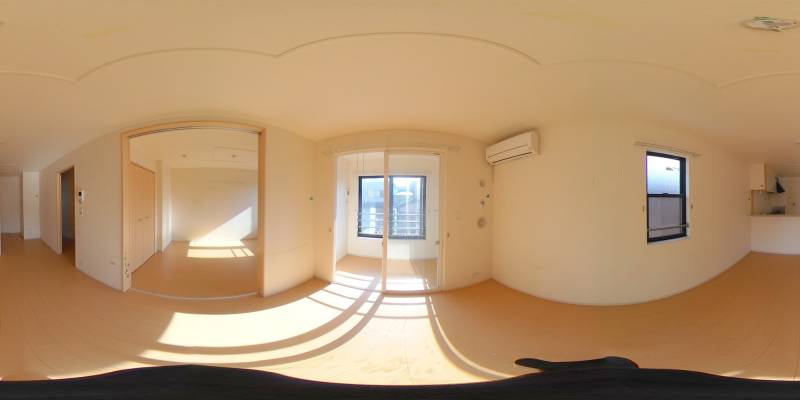 パノラマ画像リビング