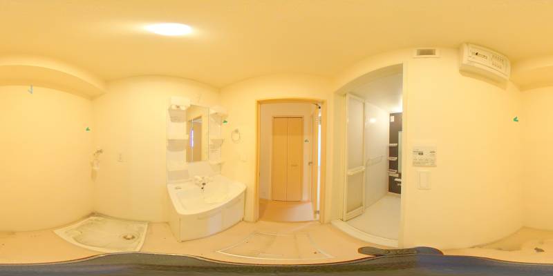 パノラマ画像洗面所