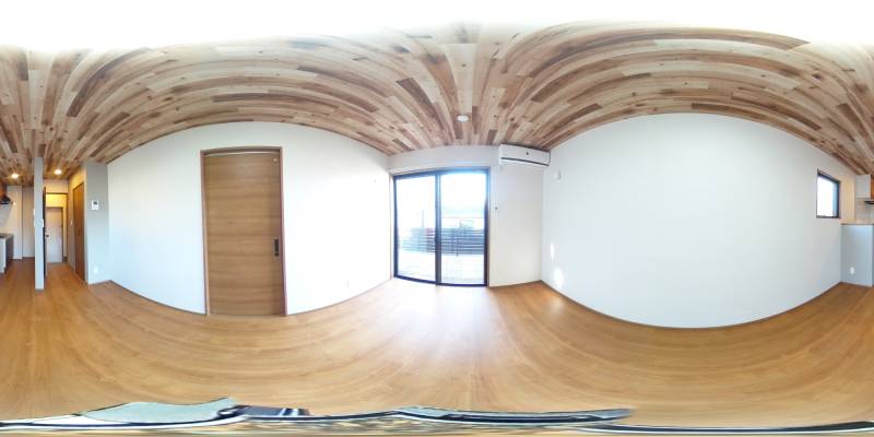 パノラマ画像洋室