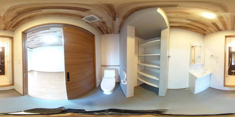 パノラマ画像トイレ