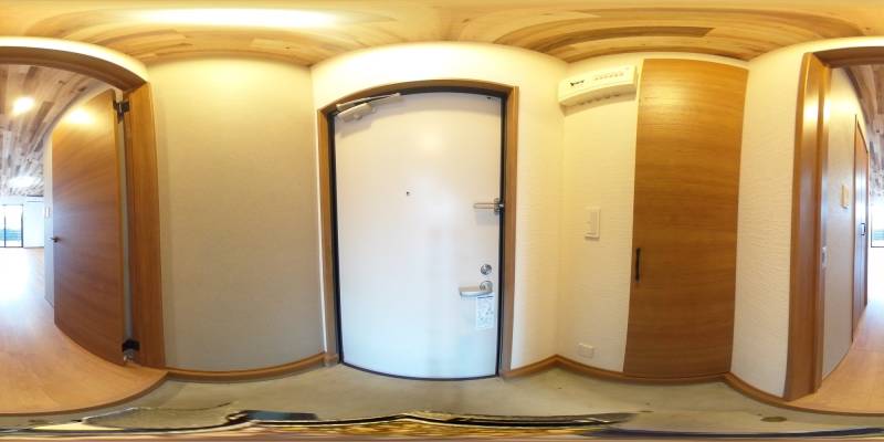 パノラマ画像玄関