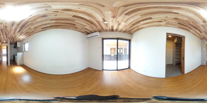 パノラマ画像洋室