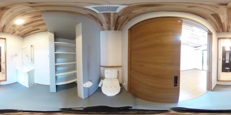 パノラマ画像トイレ