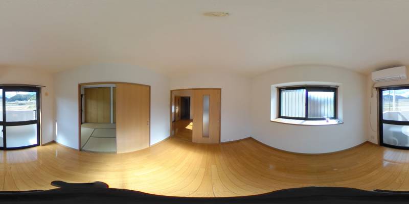 パノラマ画像洋室