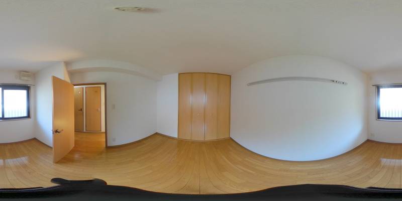 パノラマ画像洋室