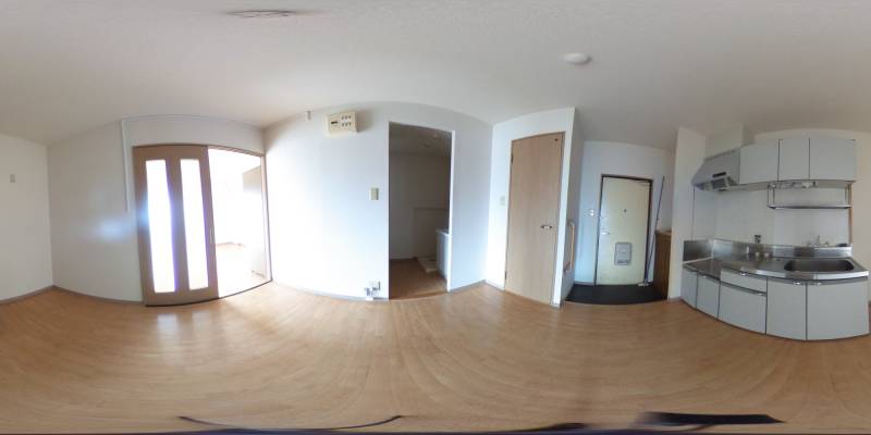 パノラマ画像キッチン