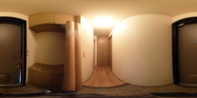 パノラマ画像玄関