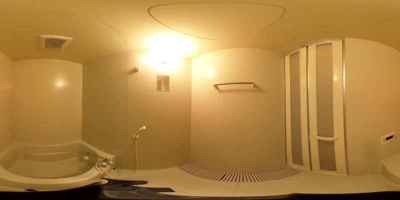 パノラマ画像バスルーム