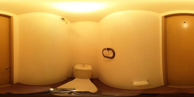 パノラマ画像トイレ