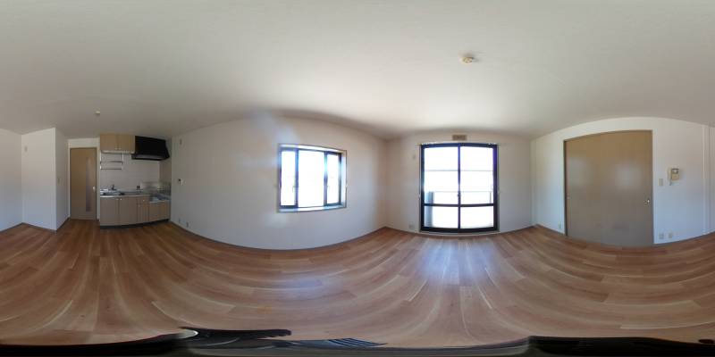 パノラマ画像リビング