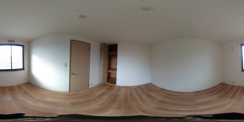 パノラマ画像洋室