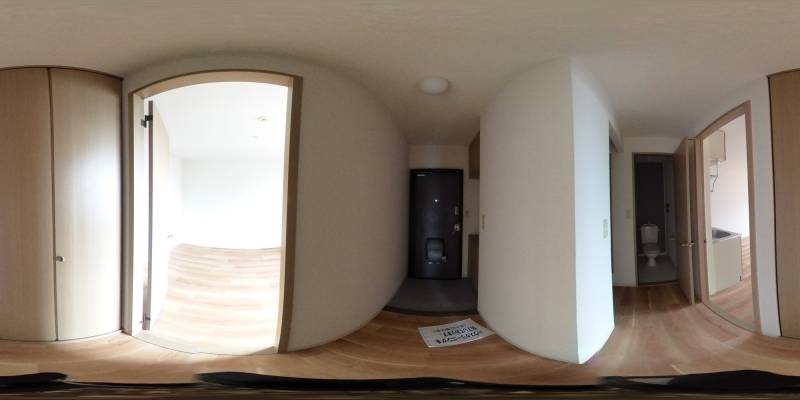 パノラマ画像玄関