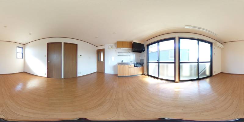 パノラマ画像リビング