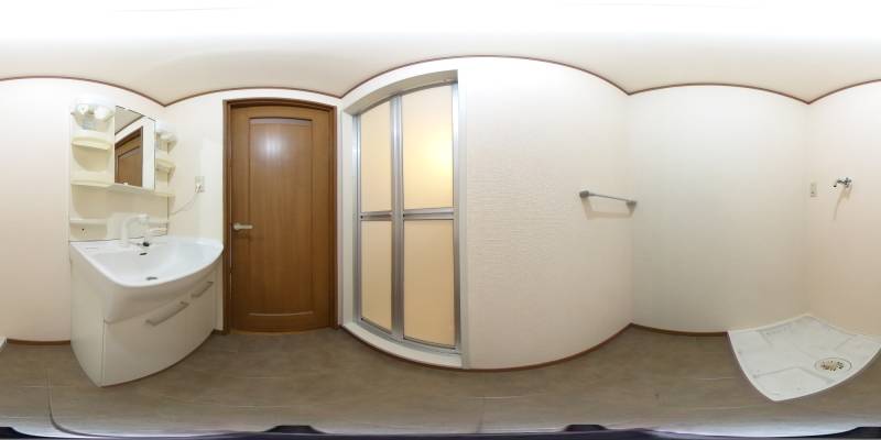 パノラマ画像洗面所