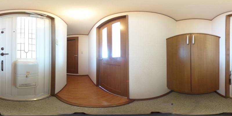 パノラマ画像玄関