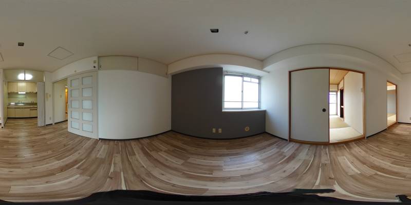 パノラマ画像リビング