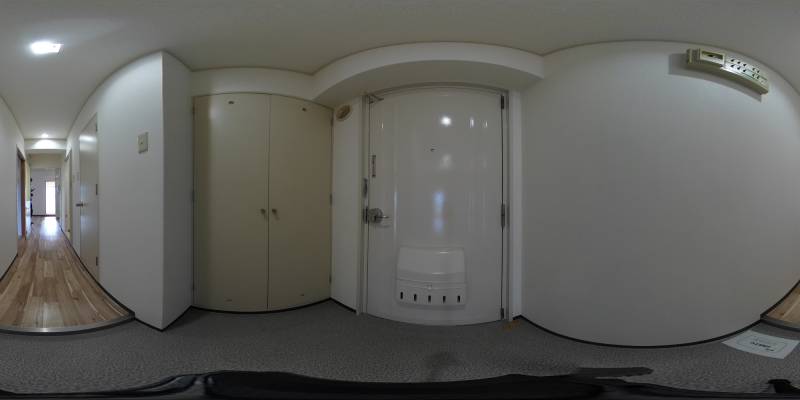 パノラマ画像玄関