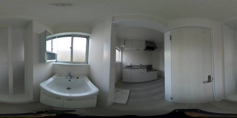 パノラマ画像洗面所