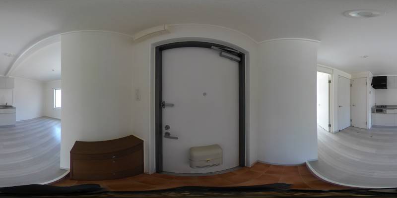 パノラマ画像玄関