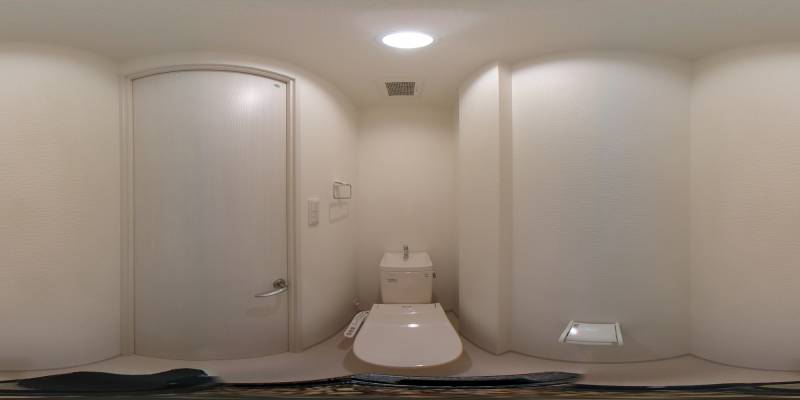 パノラマ画像トイレ