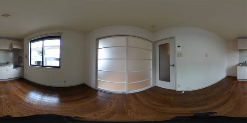 パノラマ画像リビング