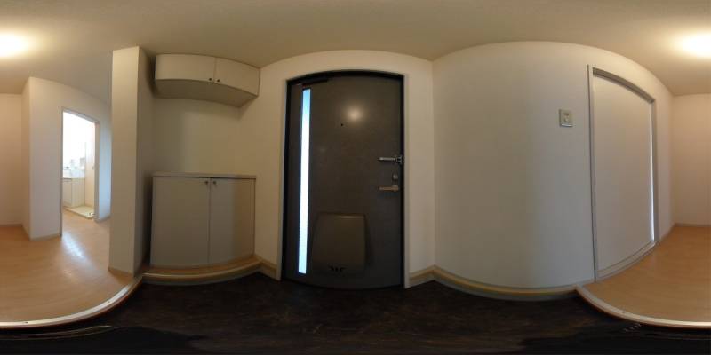 パノラマ画像玄関