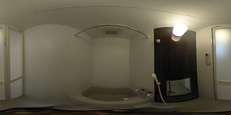 パノラマ画像バスルーム