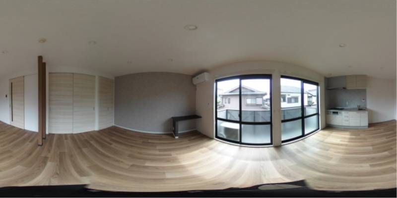 パノラマ画像リビング