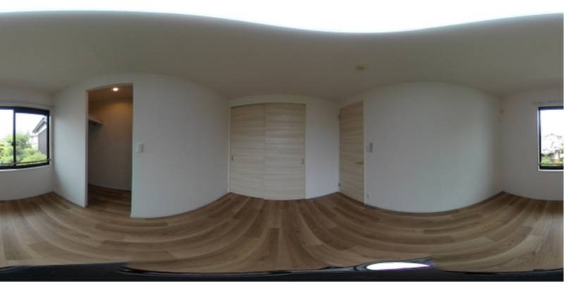 パノラマ画像洋室