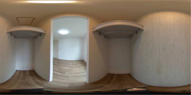 パノラマ画像洋室