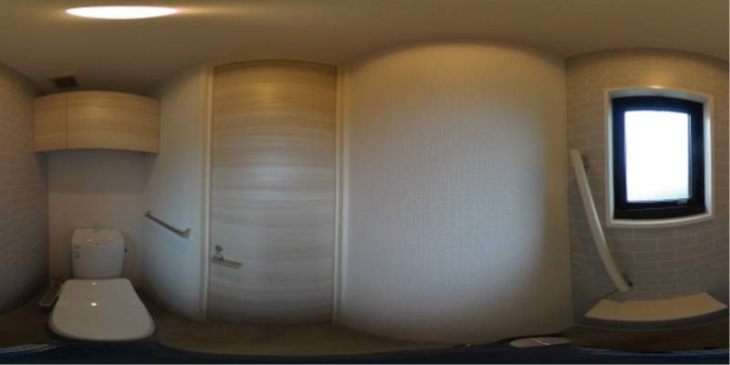 パノラマ画像トイレ