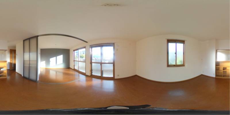 パノラマ画像リビング