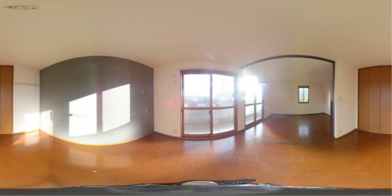 パノラマ画像洋室