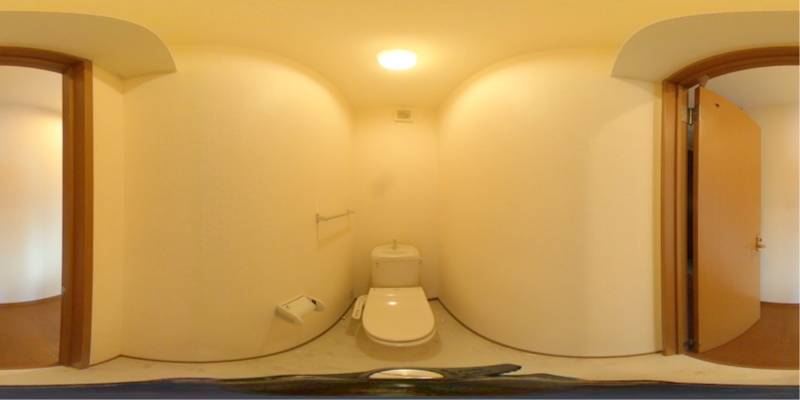 パノラマ画像トイレ