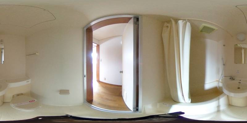 パノラマ画像バスルーム