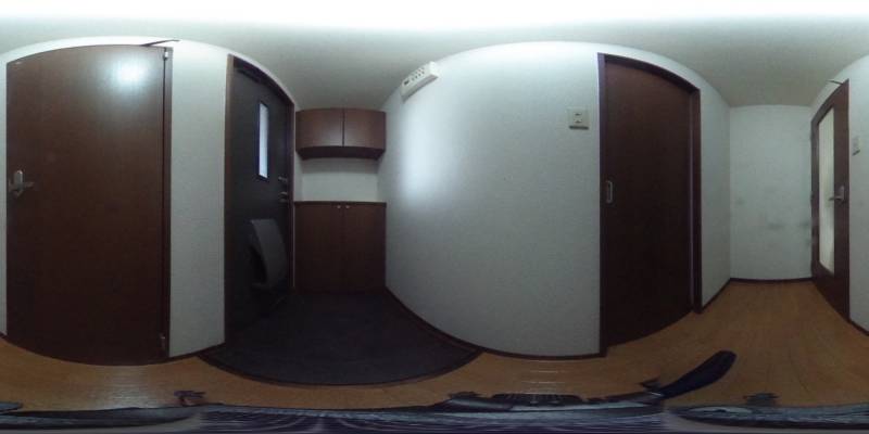 パノラマ画像玄関