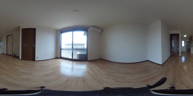 パノラマ画像リビング