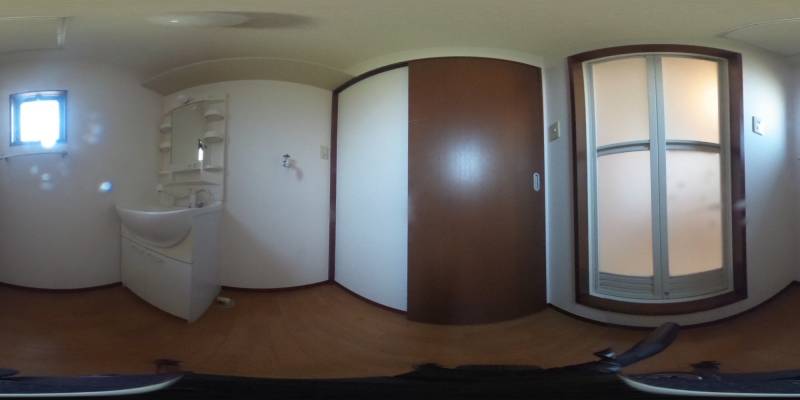 パノラマ画像洗面所