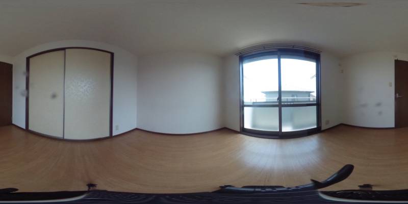 パノラマ画像洋室