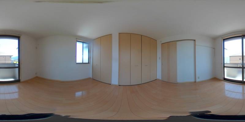 パノラマ画像洋室