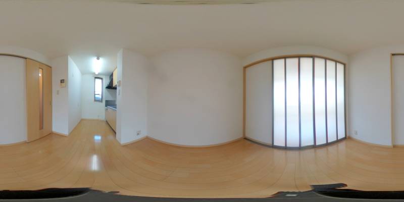 パノラマ画像リビング