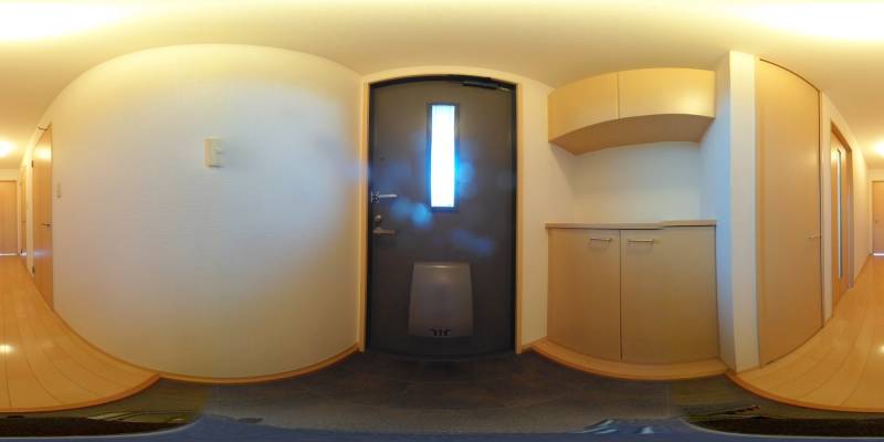 パノラマ画像玄関