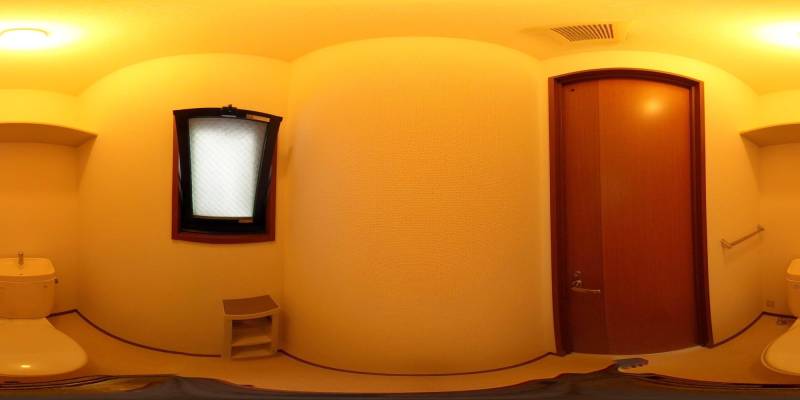 パノラマ画像トイレ