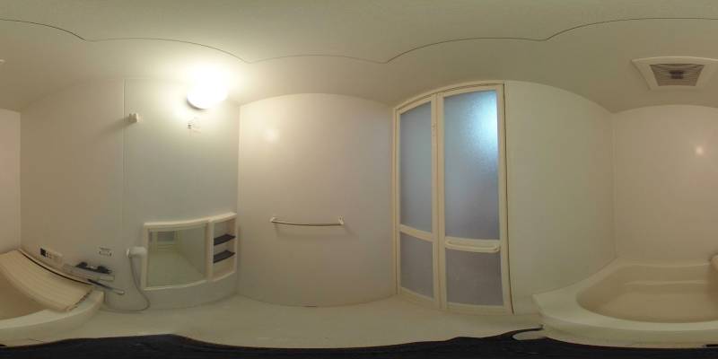 パノラマ画像バスルーム