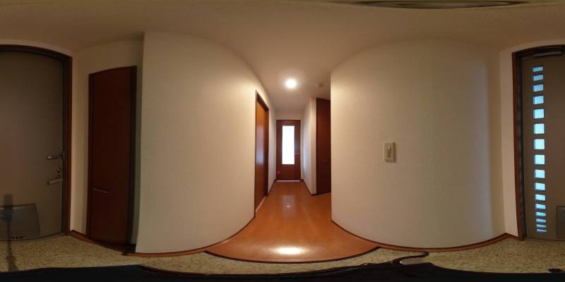 パノラマ画像玄関