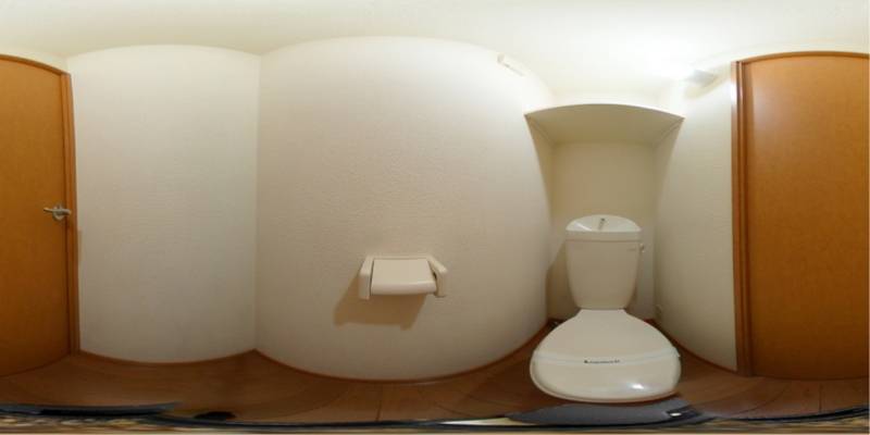 パノラマ画像トイレ
