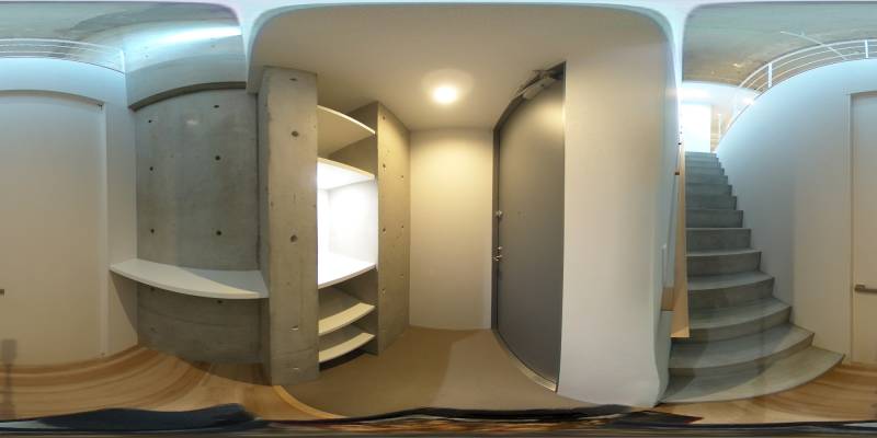 パノラマ画像玄関