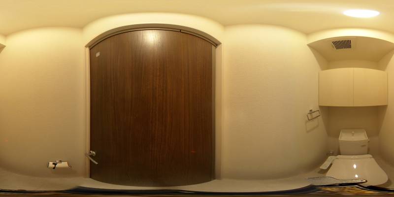 パノラマ画像トイレ