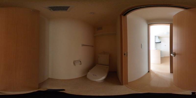 パノラマ画像トイレ