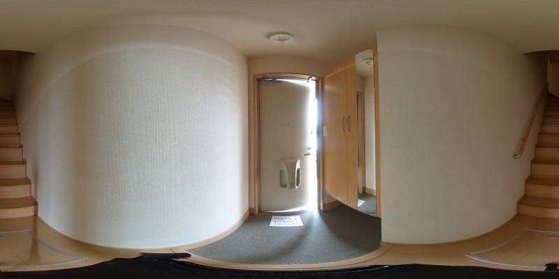 パノラマ画像玄関